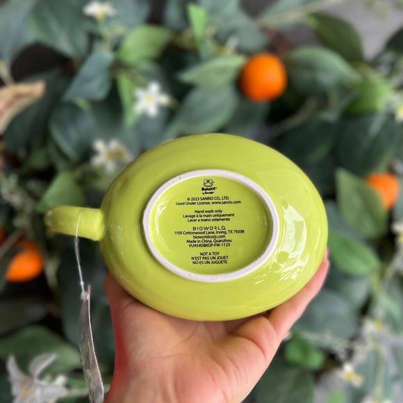 Sanrio Keroppi Green Frog Mug HTF rare OOAK - Picture 6 of 6